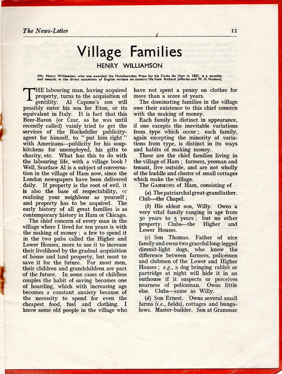 vb village families2