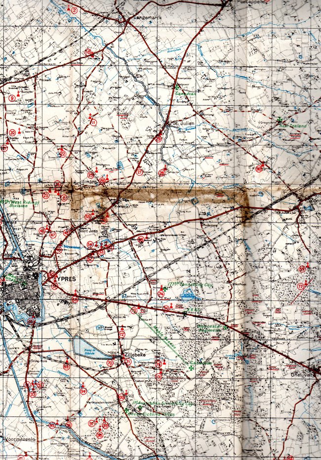 wfp map ypres salient a