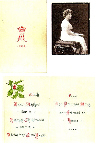 xmas card Mary 1914