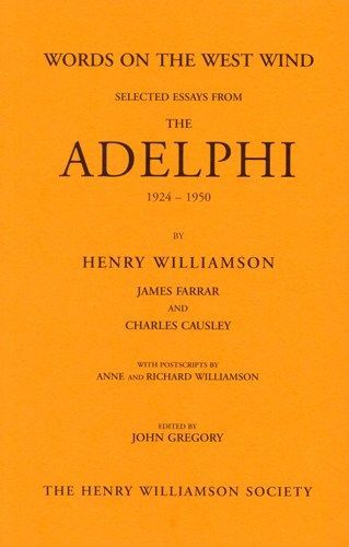 Words on the West Wind: Selected Essays